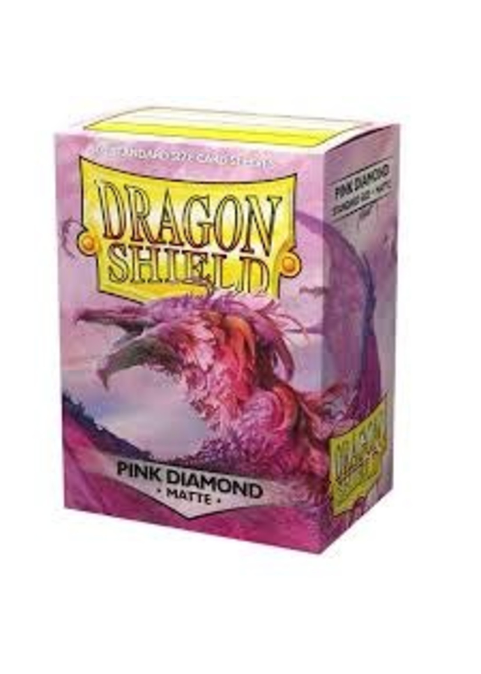 Arcane Tinmen Dragon Shield Matte Pink Diamond (100)