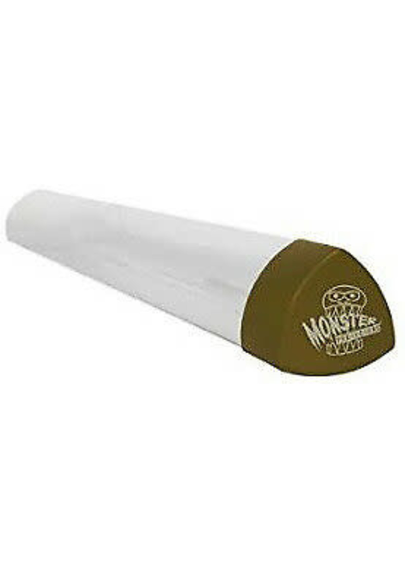 Monster Monster Playmat Tube Clear w/ Gold Top