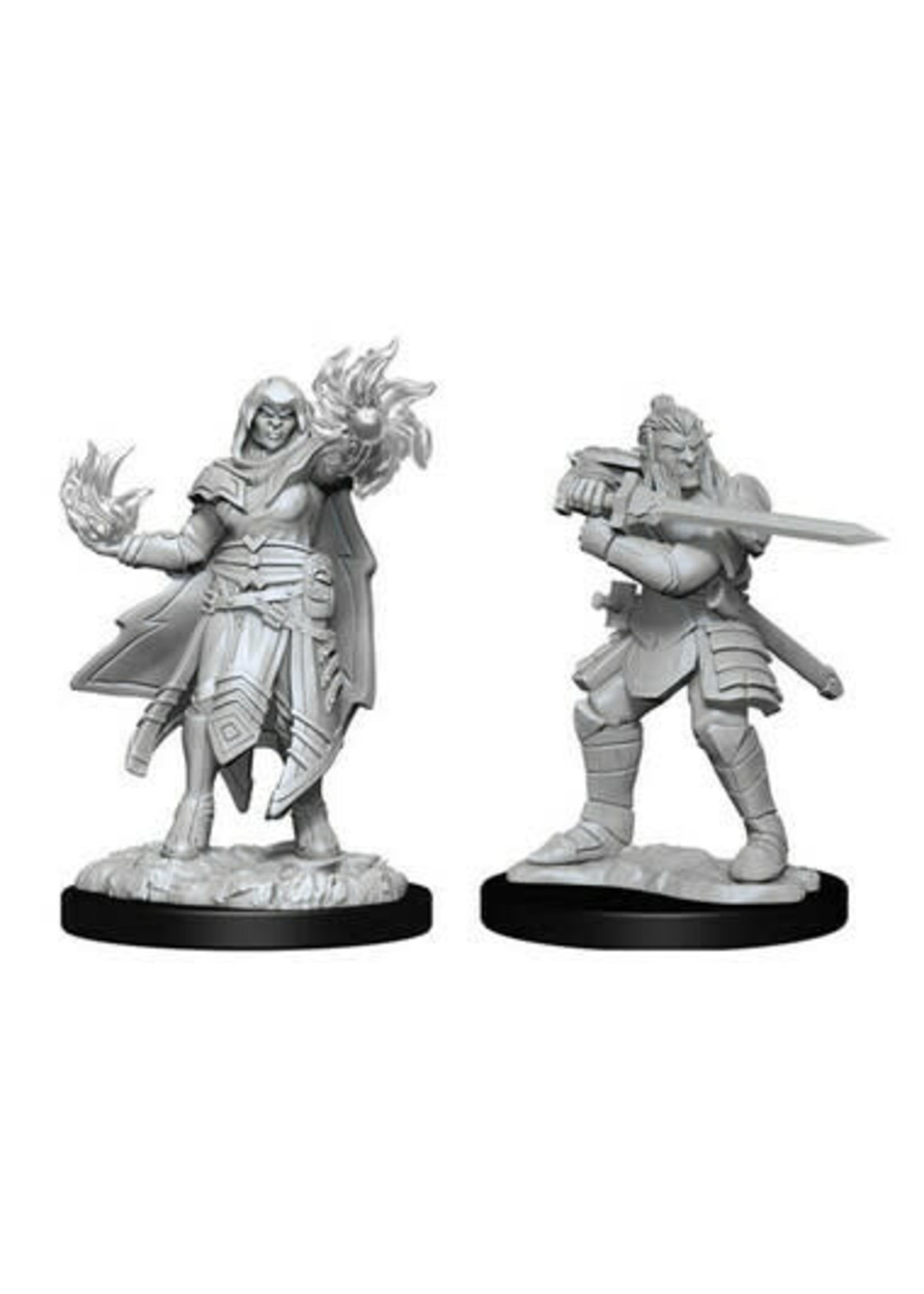 WizKids D&D Nolzur Hobgoblin Fighter Male & Hobgoblin Wizard Female (W15)