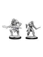 WizKids D&D Nolzur Bugbear Barbarian Male & Bugbear Rogue Female (W15)