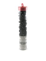 Chessex Glass StonesTube Black