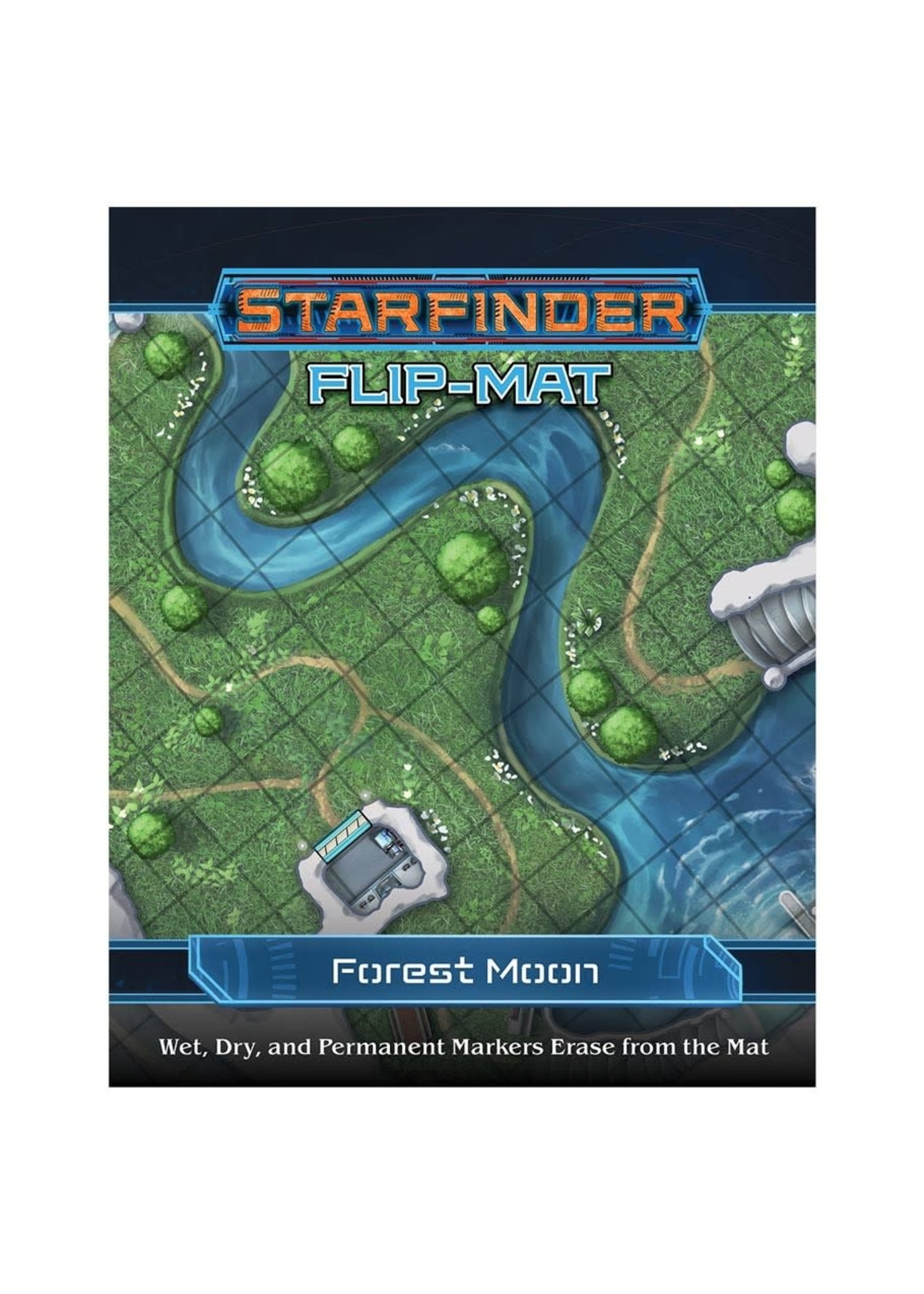 PAIZO Starfinder RPG: Flip-Mat: Forest Moon