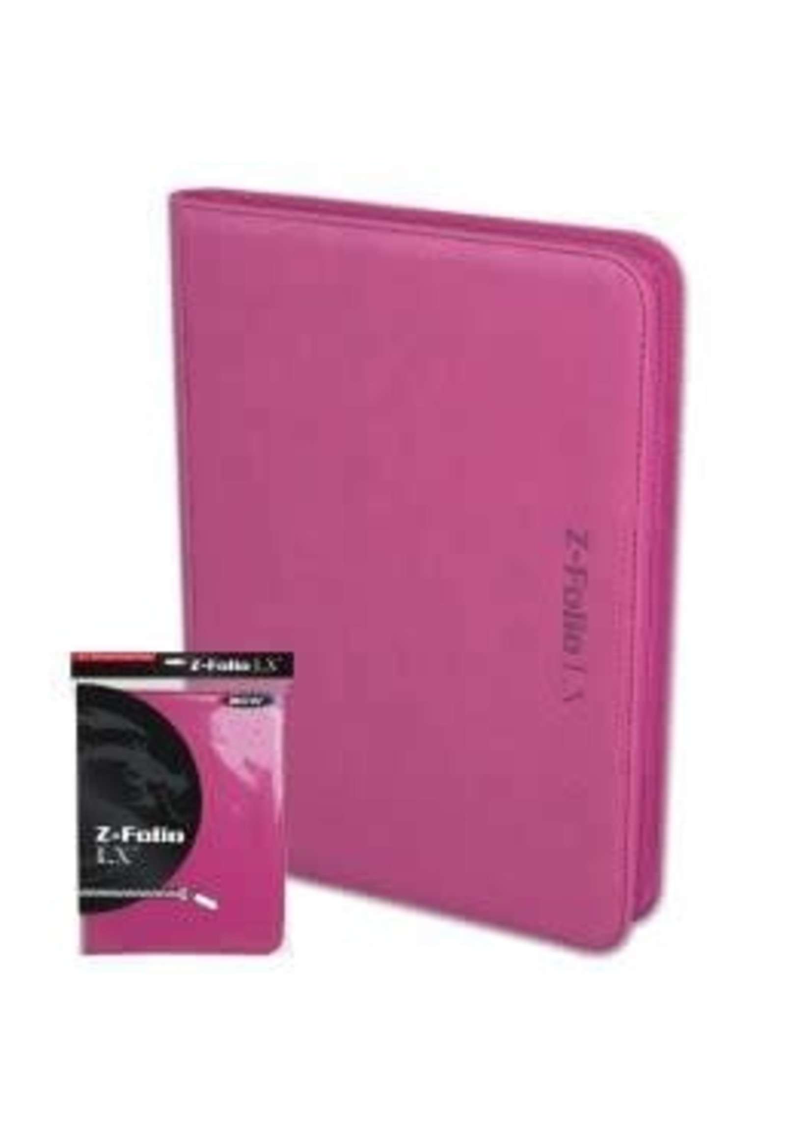 BCW 9 Pocket Binder Z-Folio LX Pink