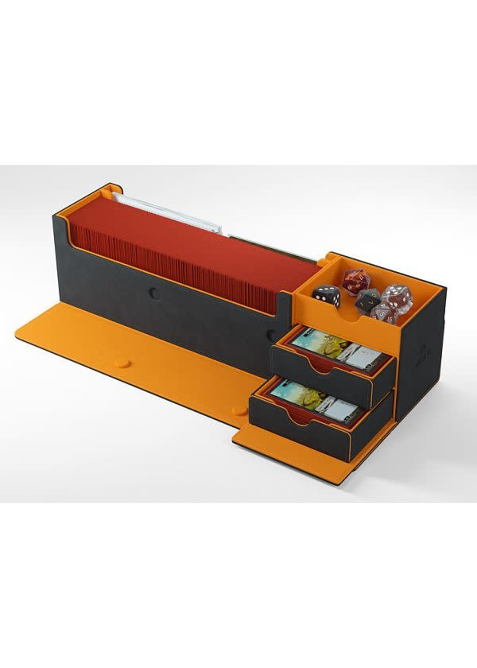 Gamegenic Cards' Lair 400+ Black w/ Orange