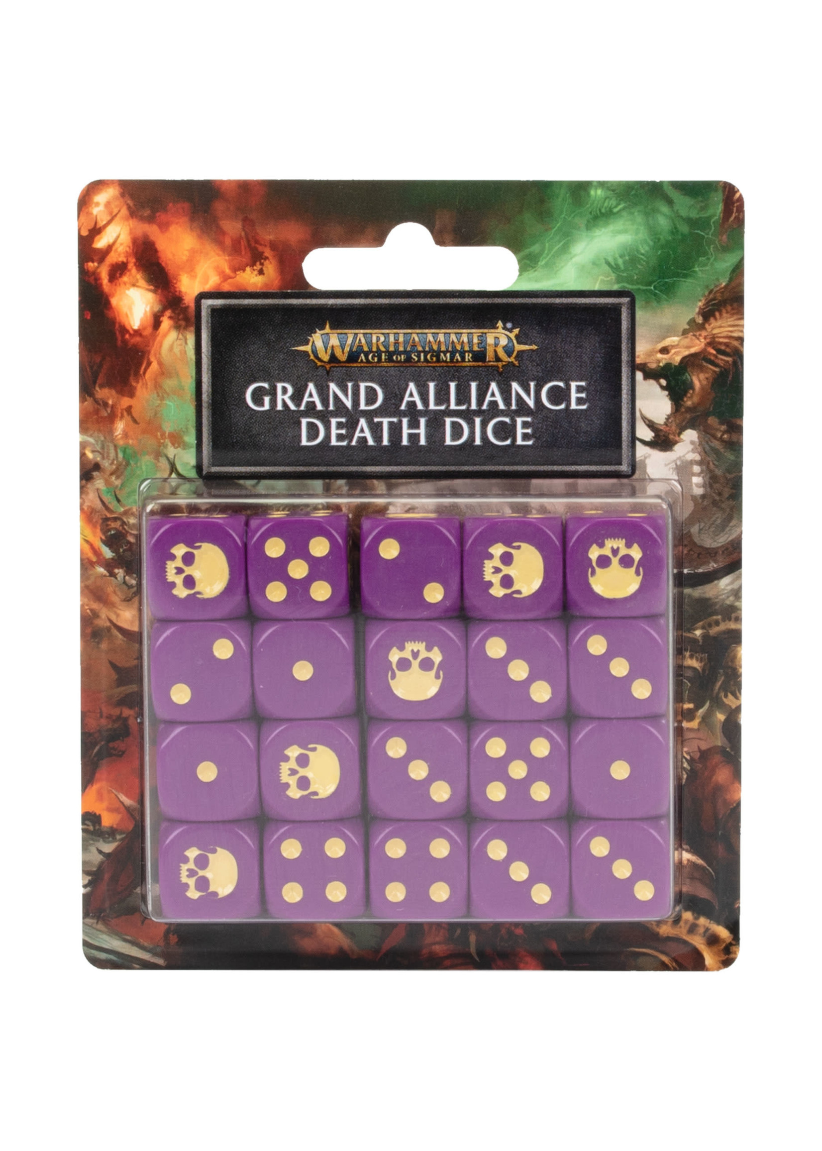Games Workshop Age of Sigmar Dice: Grand Alliance Death