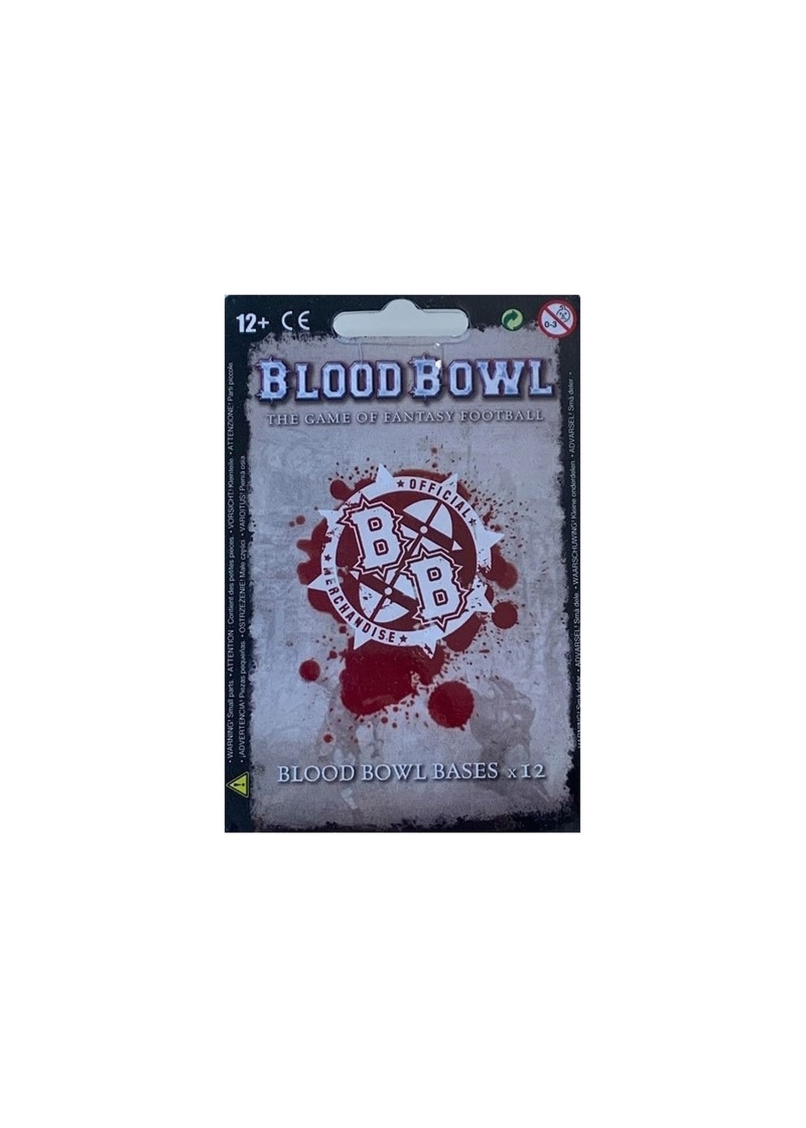 Games Workshop Blood Bowl Bases 12x