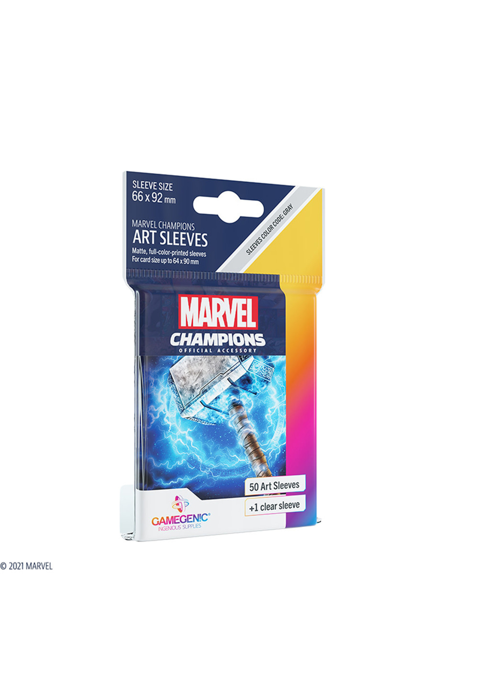 Gamegenic Marvel Champion Sleeves: Thor