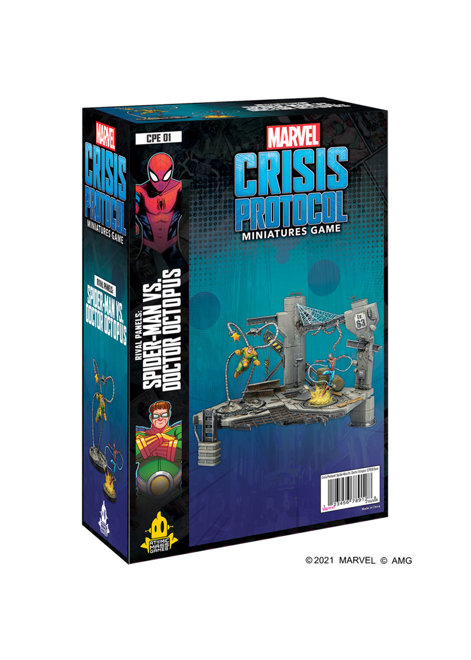 Atomic Mass Games Marvel Crisis Protocol: Rival Panels: Spider-man vs. Doctor Octopus