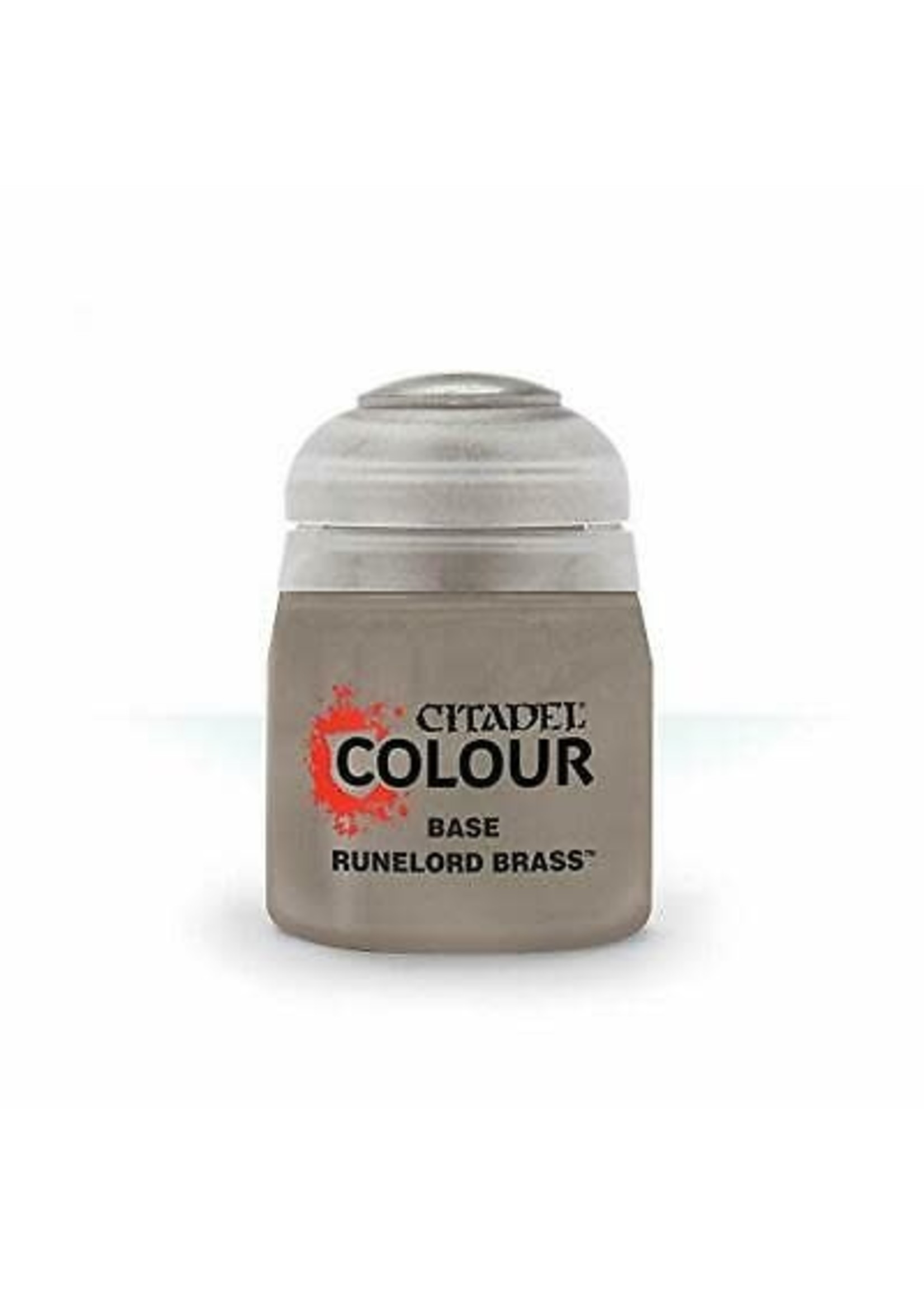 Citadel Paint Base: Runelord Brass