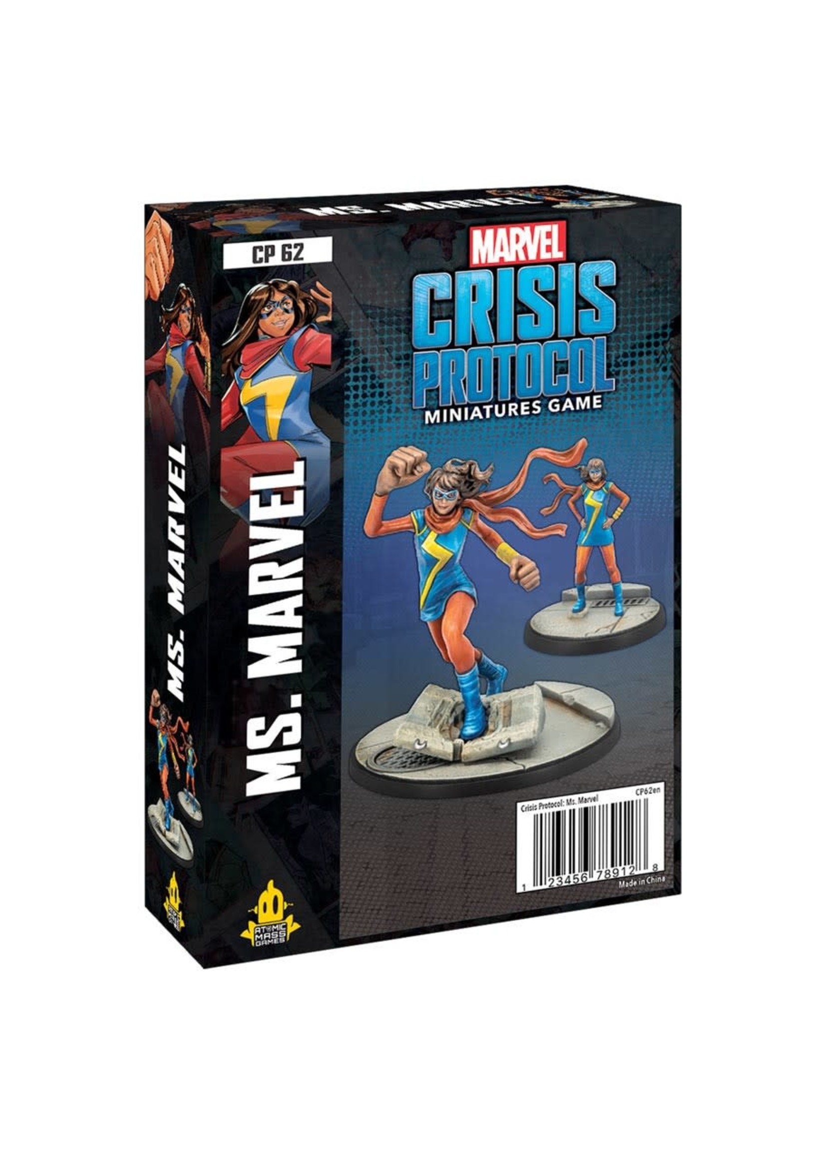 Atomic Mass Games Marvel Crisis Protocol: Ms. Marvel Character Pack
