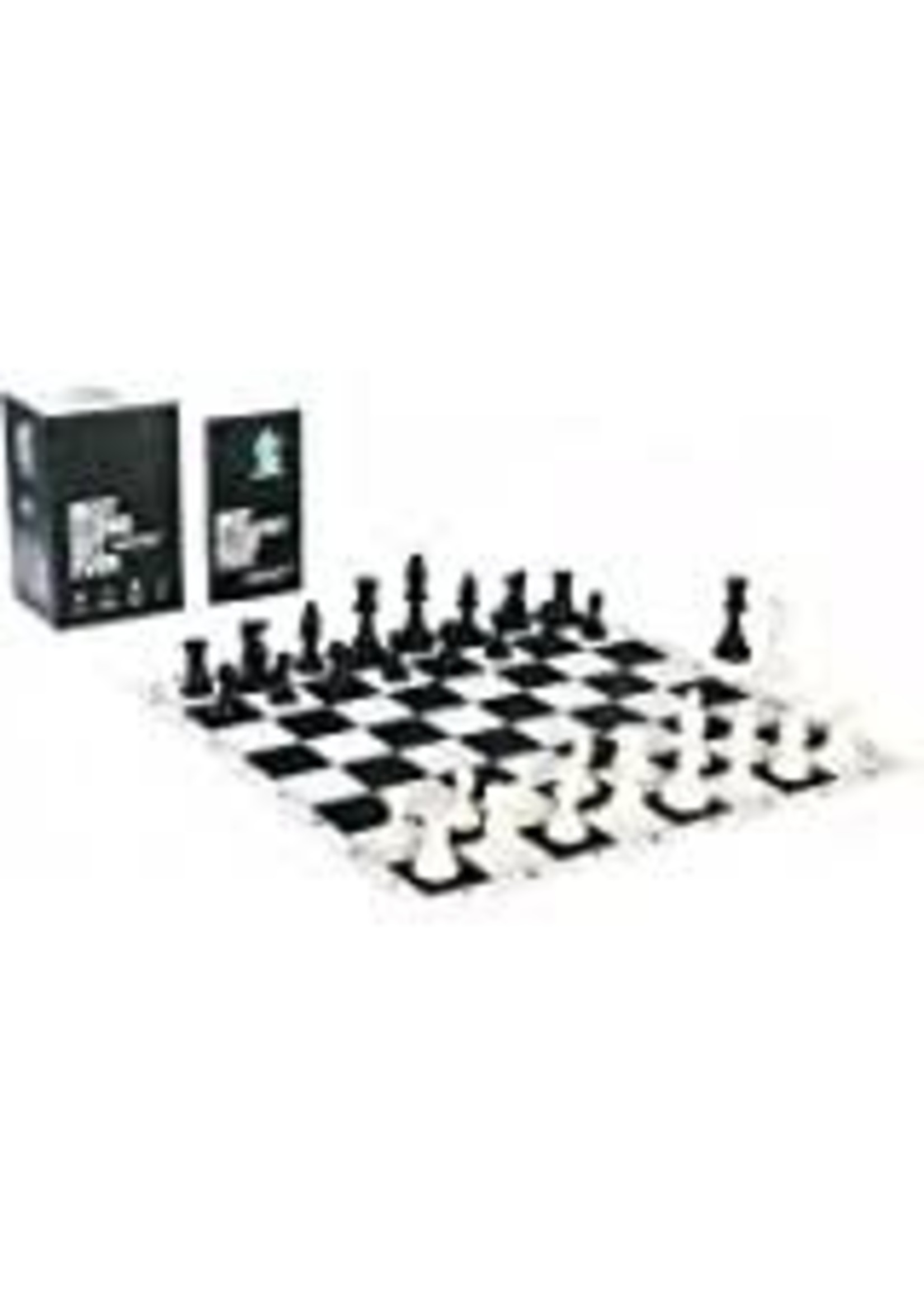 Best Chess Set Ever - Black/Green Silicone Mat
