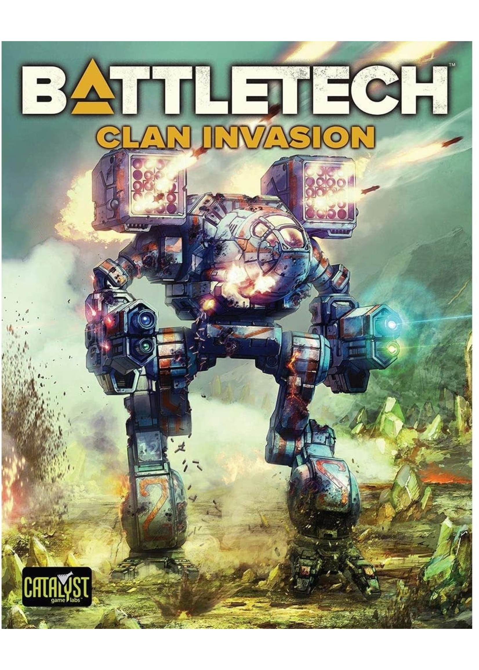 CATALYST GAME LABS Battletech Clan Invasion