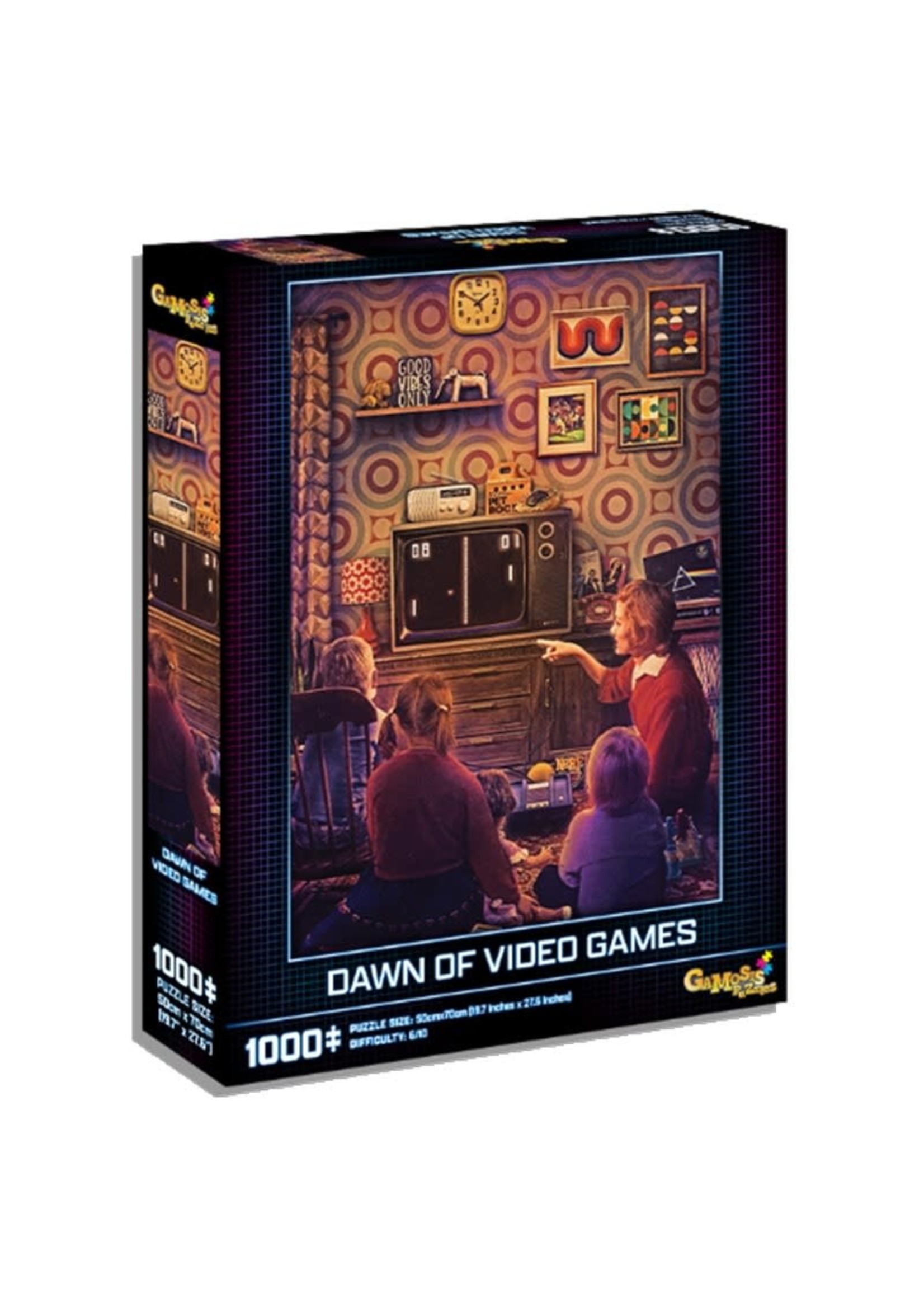 Mchezo 1000pc Puzzle: Dawn of Video Games