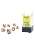 Chessex Festive Mini 7 Set: Circus w/ black
