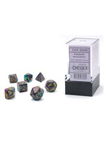 Chessex Festive Mini 7 Set: Mosaic w/ yellow