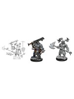 WizKids Dungeons & Dragons Frameworks: W01 Orc Barbarian Male