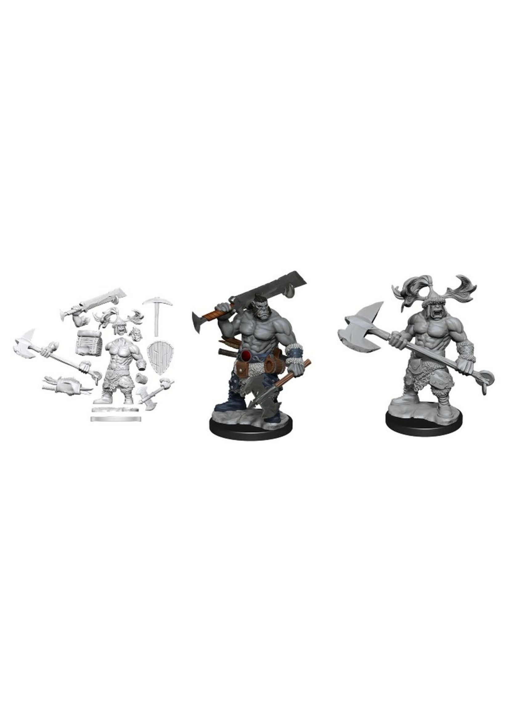 WizKids Dungeons & Dragons Frameworks: W01 Orc Barbarian Male