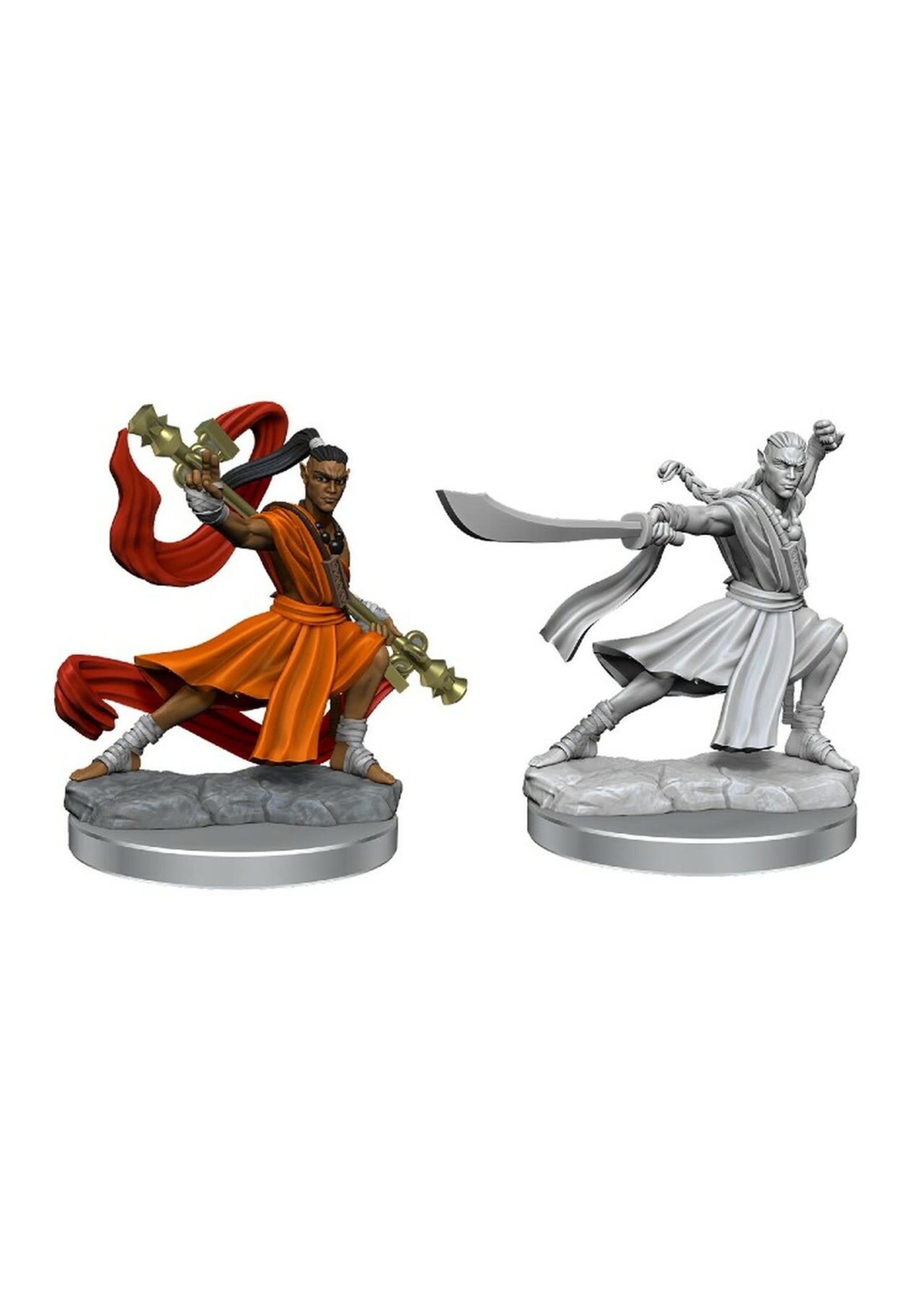 WizKids Dungeons & Dragons Frameworks: W01  Elf Monk Male