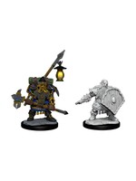 WizKids Dungeons & Dragons Frameworks: W01 Dwarf Fighter Male