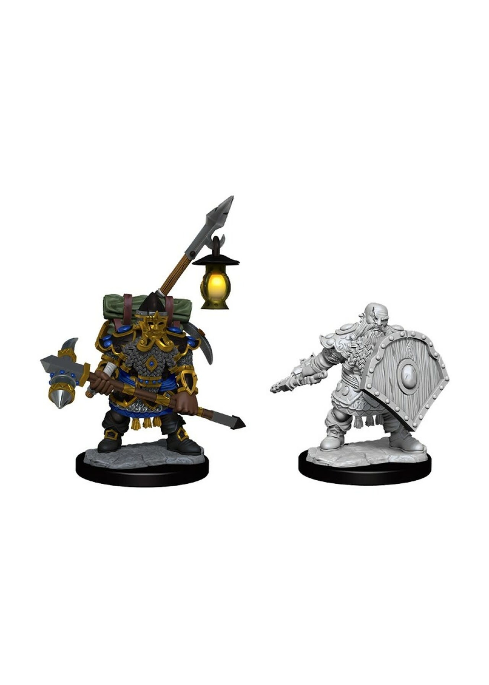 WizKids Dungeons & Dragons Frameworks: W01 Dwarf Fighter Male