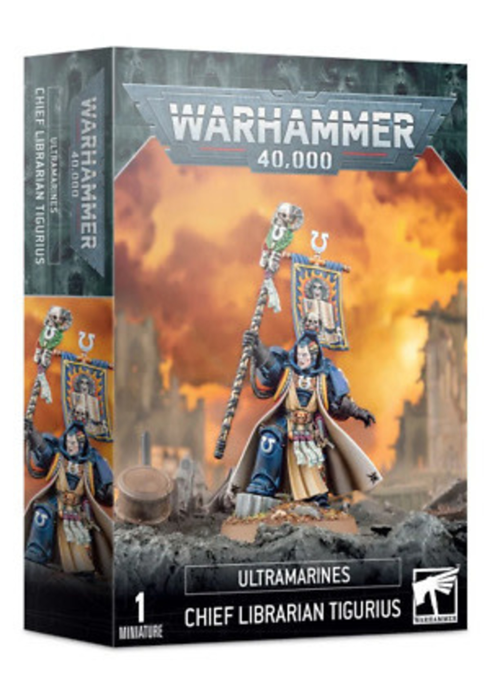 Games Workshop ULTRAMARINES CHIEF LIBRARIAN TIGURIUS