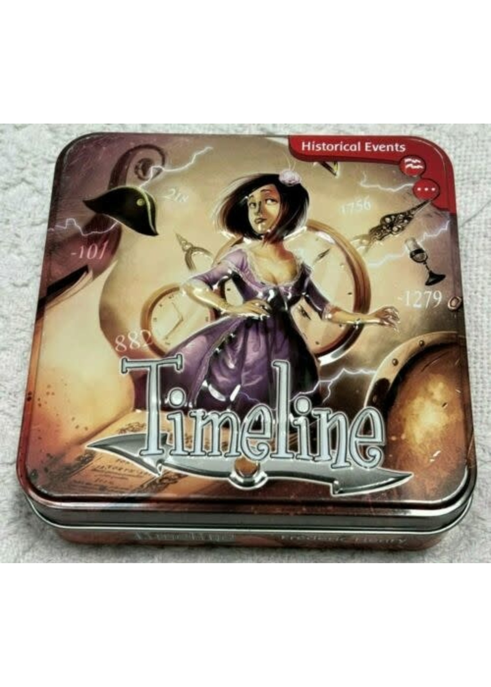Rental RENTAL - Timeline Historical Events Tin 7.4oz
