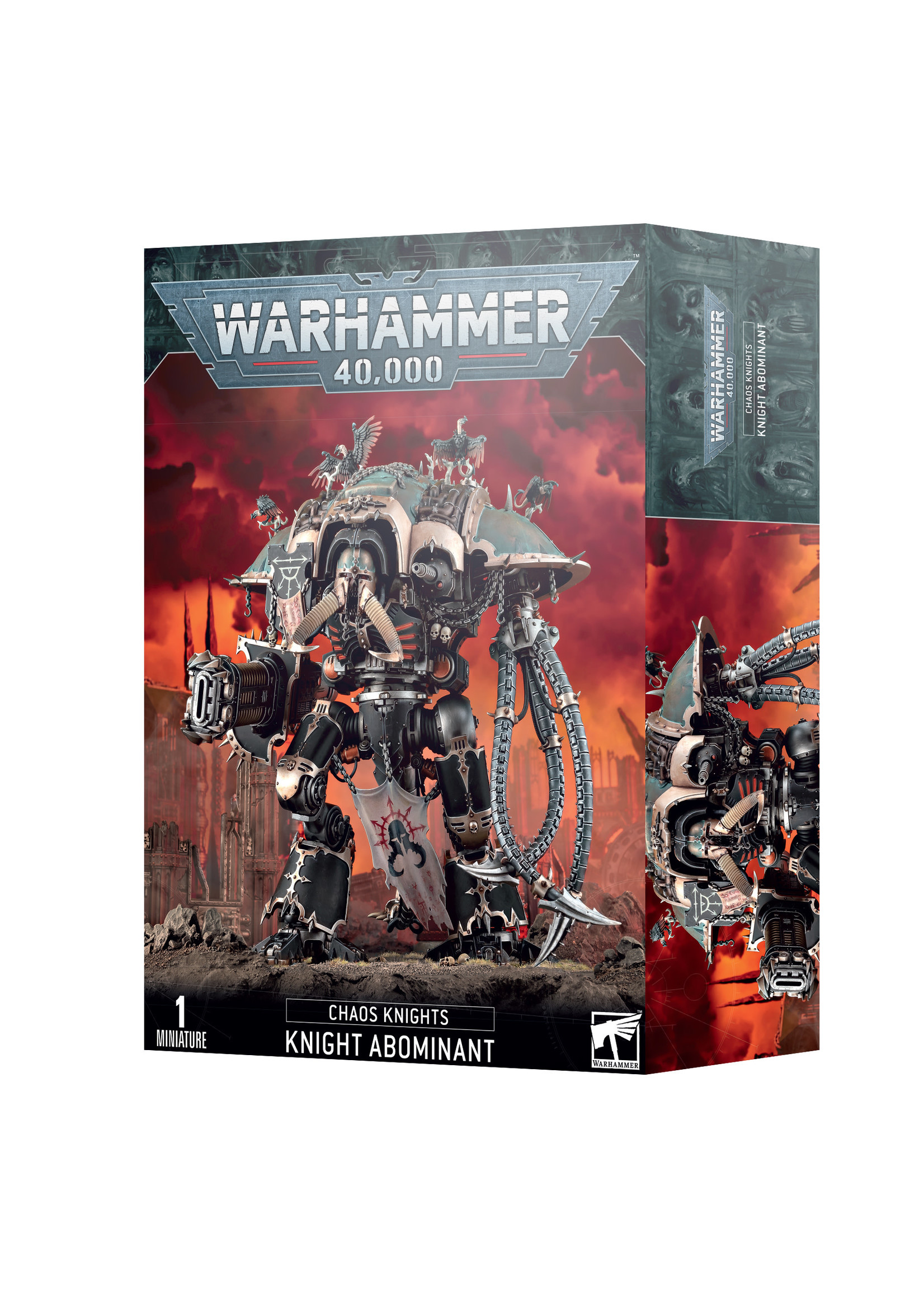 Games Workshop CHAOS KNIGHTS: KNIGHT ABOMINANT