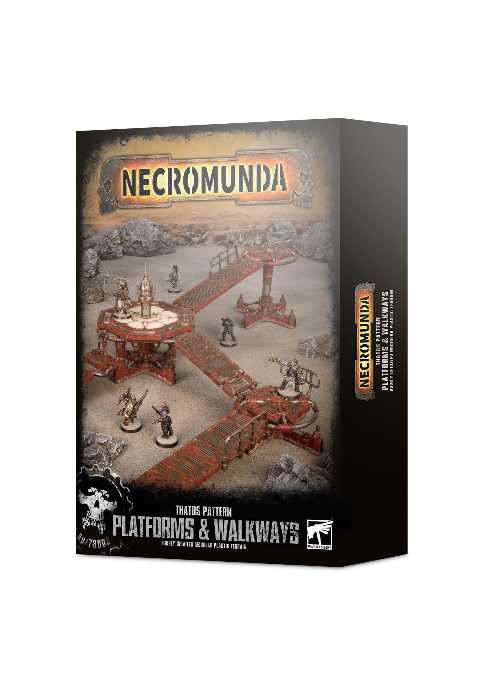 Games Workshop NECROMUNDA THATOS PATTERN: PLATFORMS & WALKWAYS