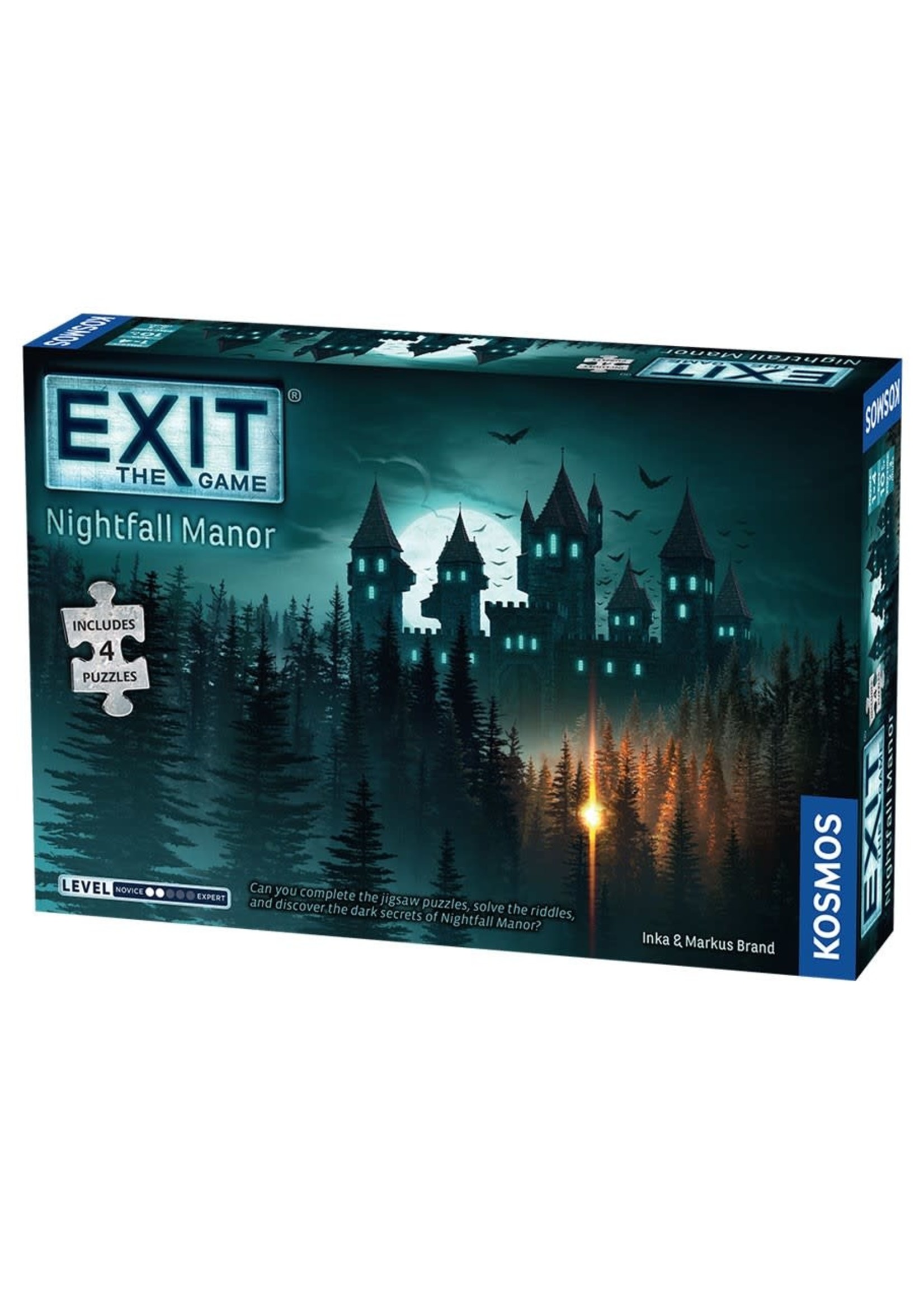 Thames & Kosmos EXIT: Nightfall Manor + Puzzle