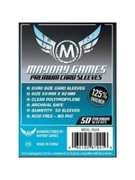 Mayday Games Mayday Premium Card Sleeves: 59mm x 92mm Euro (50)