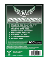 Mayday Games Mayday Card Sleeves: 2 5/8" x 3 5/8" Standard Perfect Fit (100)