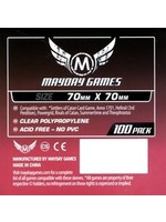 Mayday Games Mayday Card Sleeves: 70mm x 70mm Square (100)