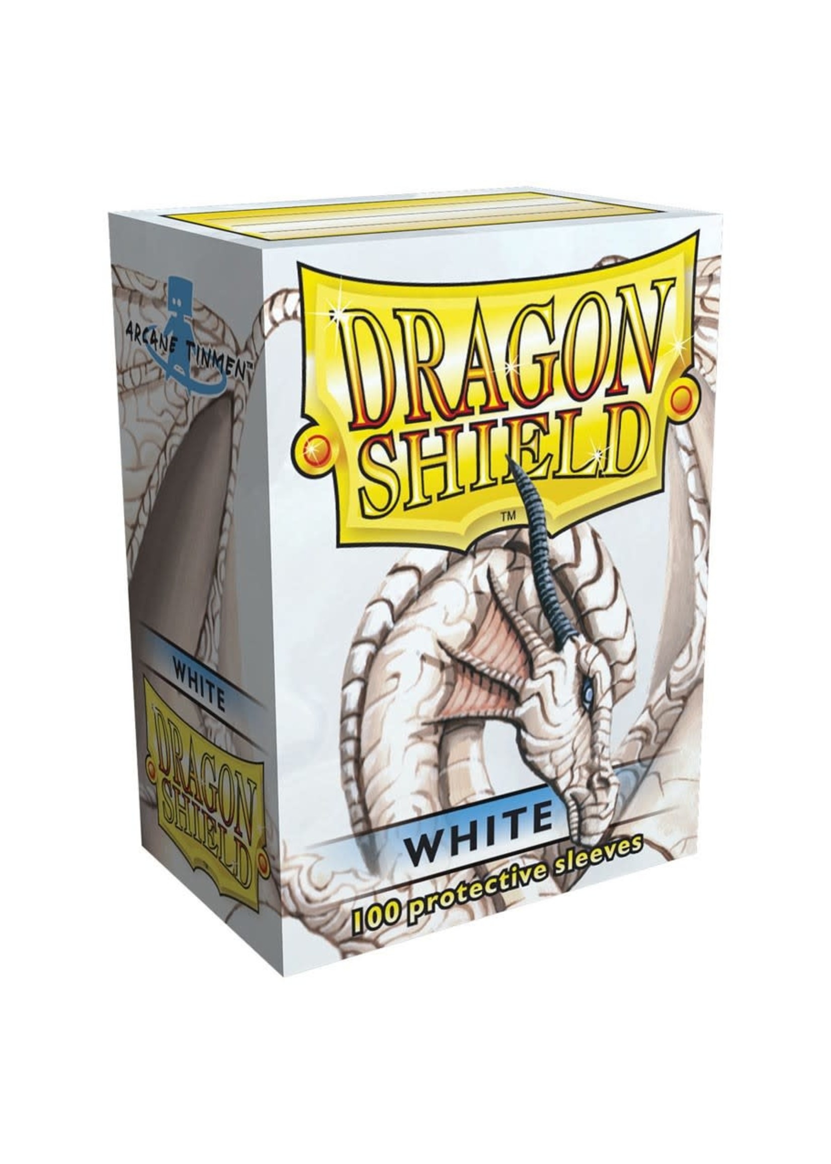 Arcane Tinmen Dragon Shield:  White (100)