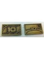 Minion Games Futuristic Metal Coins by Minion Games - 10 CAP (10x)