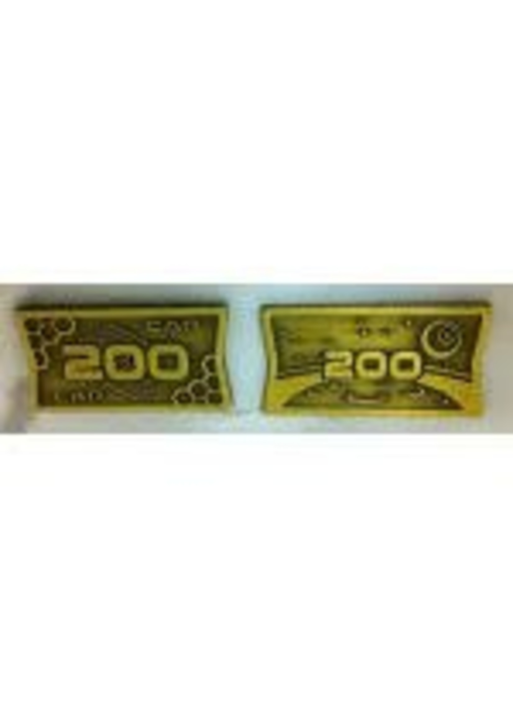 Minion Games Futuristic Metal Coins by Minion Games - 200 CAP (10x)