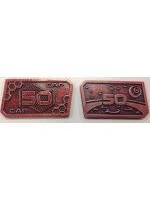 Minion Games Futuristic Metal Coins by Minion Games - 50 CAP (10x)