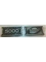 Minion Games Futuristic Metal Coins by Minion Games - 5000 CAP (10x)
