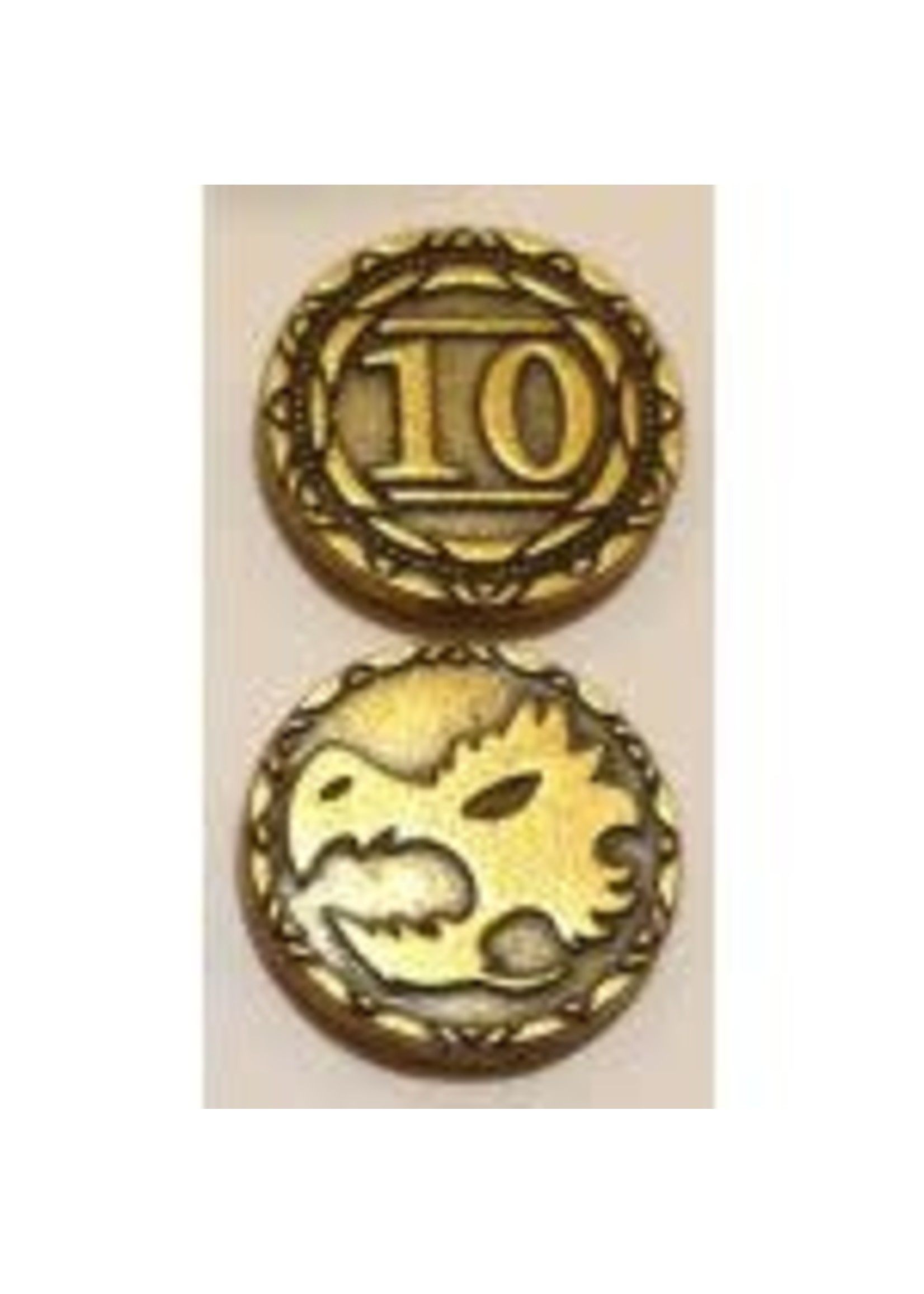Minion Games Metal Dragon Coins - 10 (10x)