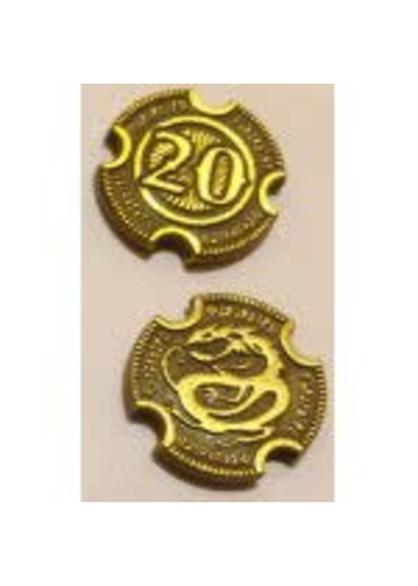 Minion Games Metal Dragon Coins - 20 (10x)