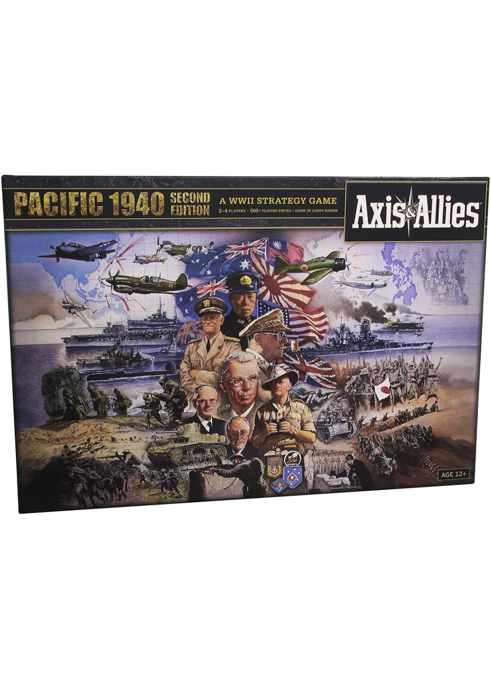 Hasbro Gaming Axis & Allies Pacific 1940 - Gioco Da Tavolo Strategico WWII, Per 2-4 Giocatori, Ed. Inglese