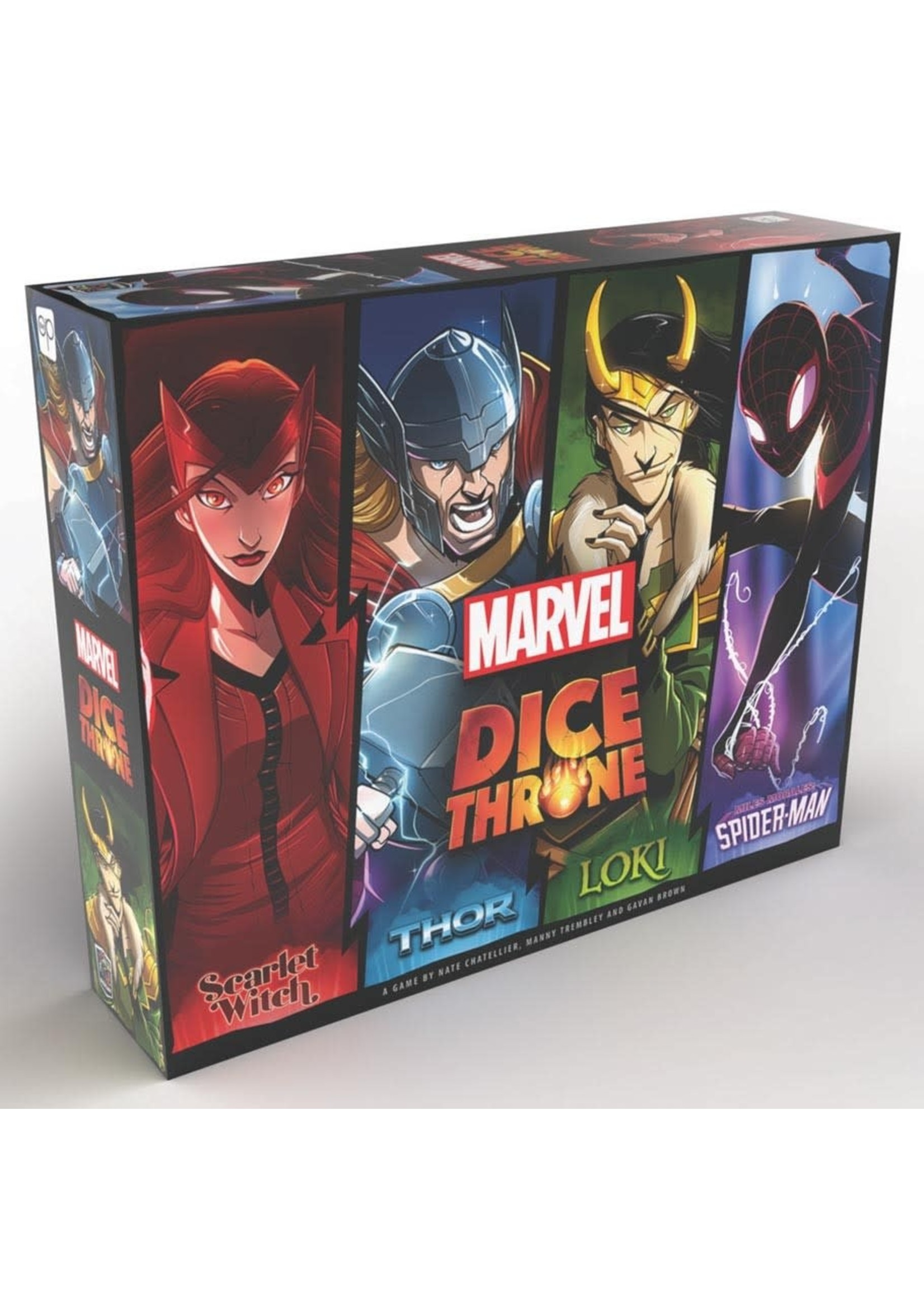 USAOPOLY Dice Throne: Marvel: 4-Hero Box