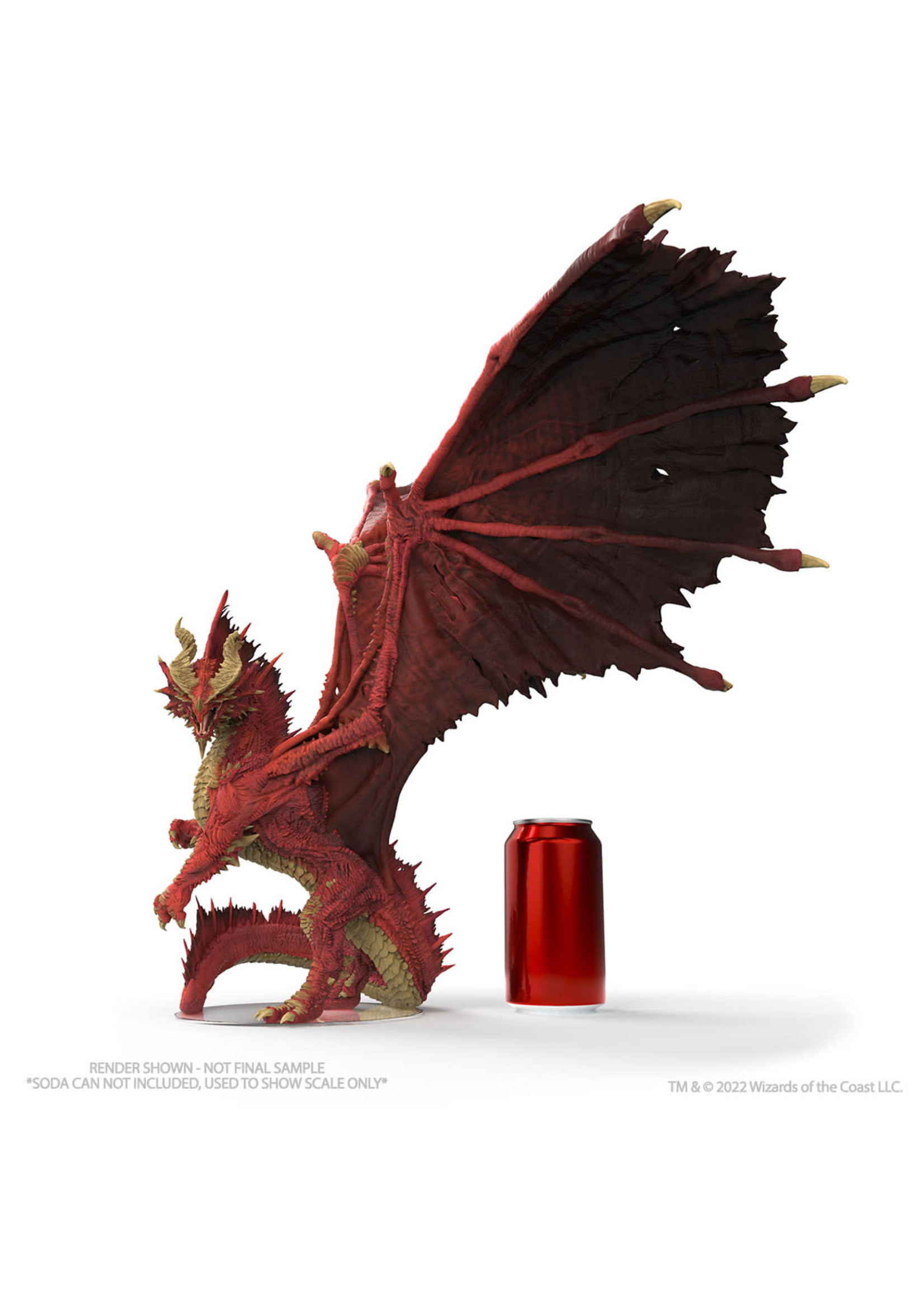 WizKids D&D: Icons of the Realms Balagos, Ancient Red Dragon