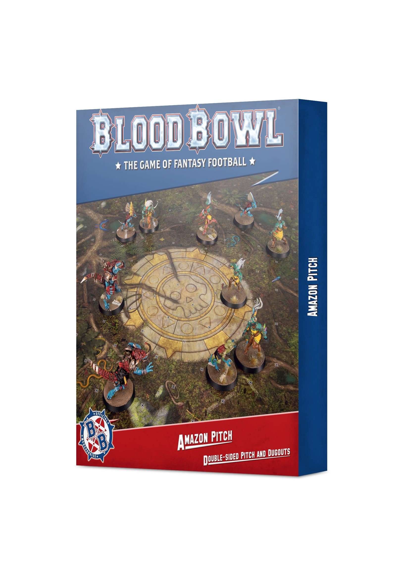 Games Workshop BLOOD BOWL: AMAZONS TEAM PITCH & DUGOUTS