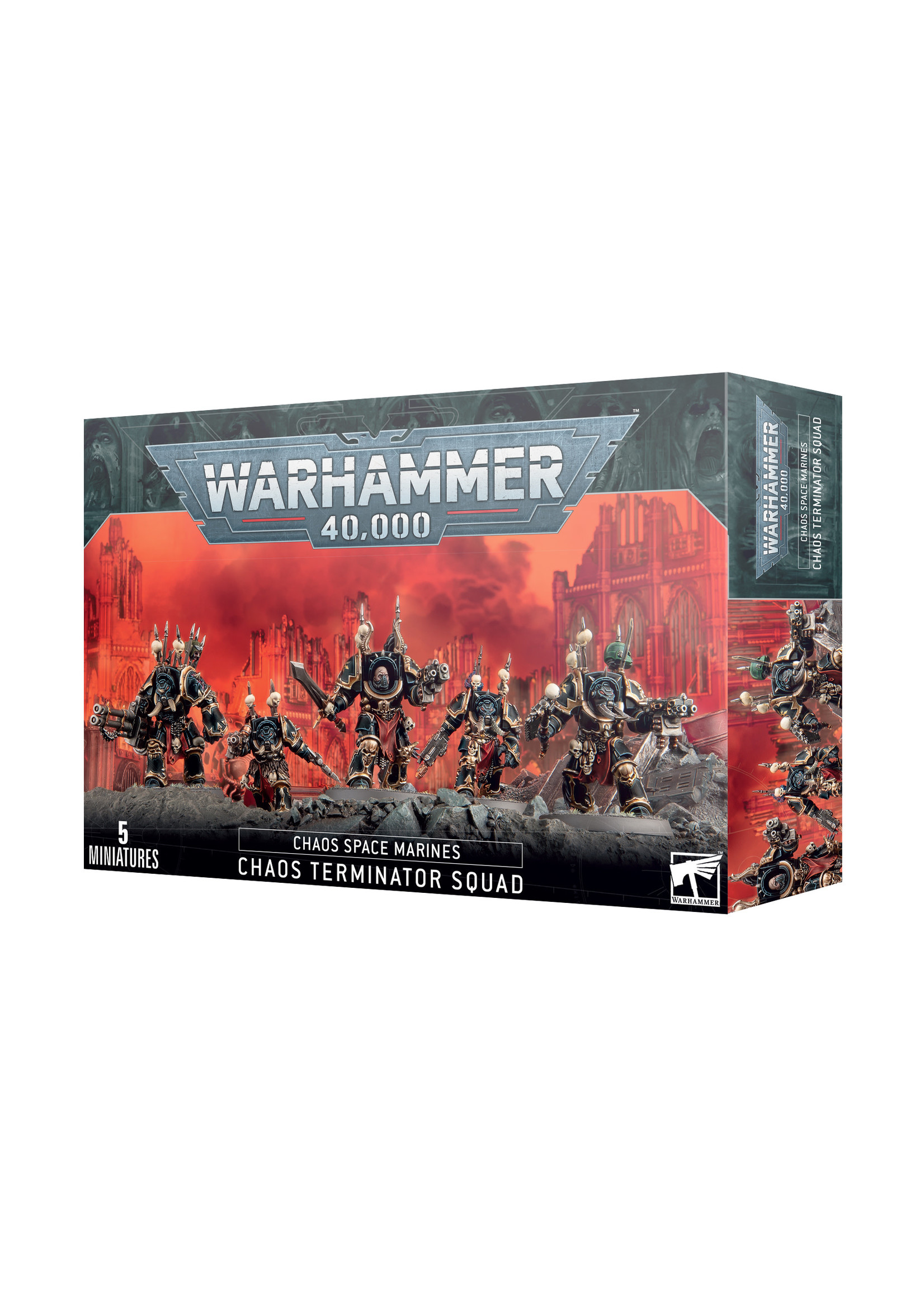 Games Workshop CHAOS SPACE MARINES: CHAOS TERMINATOR SQUAD
