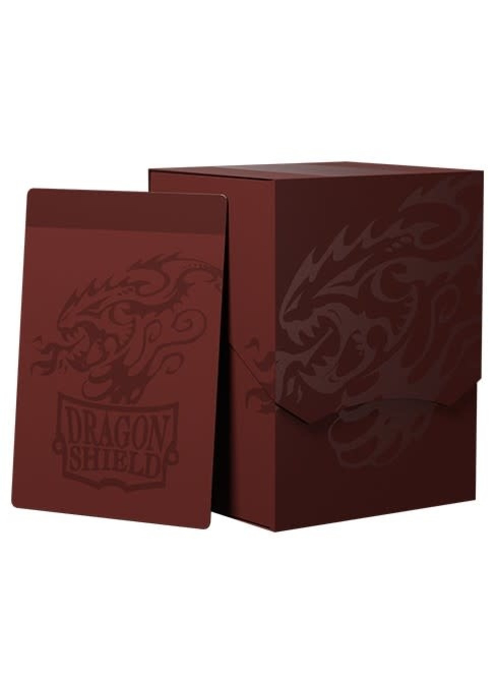 Arcane Tinmen Deck Box: Deck Shell: Revised: Blood Red w/ Black