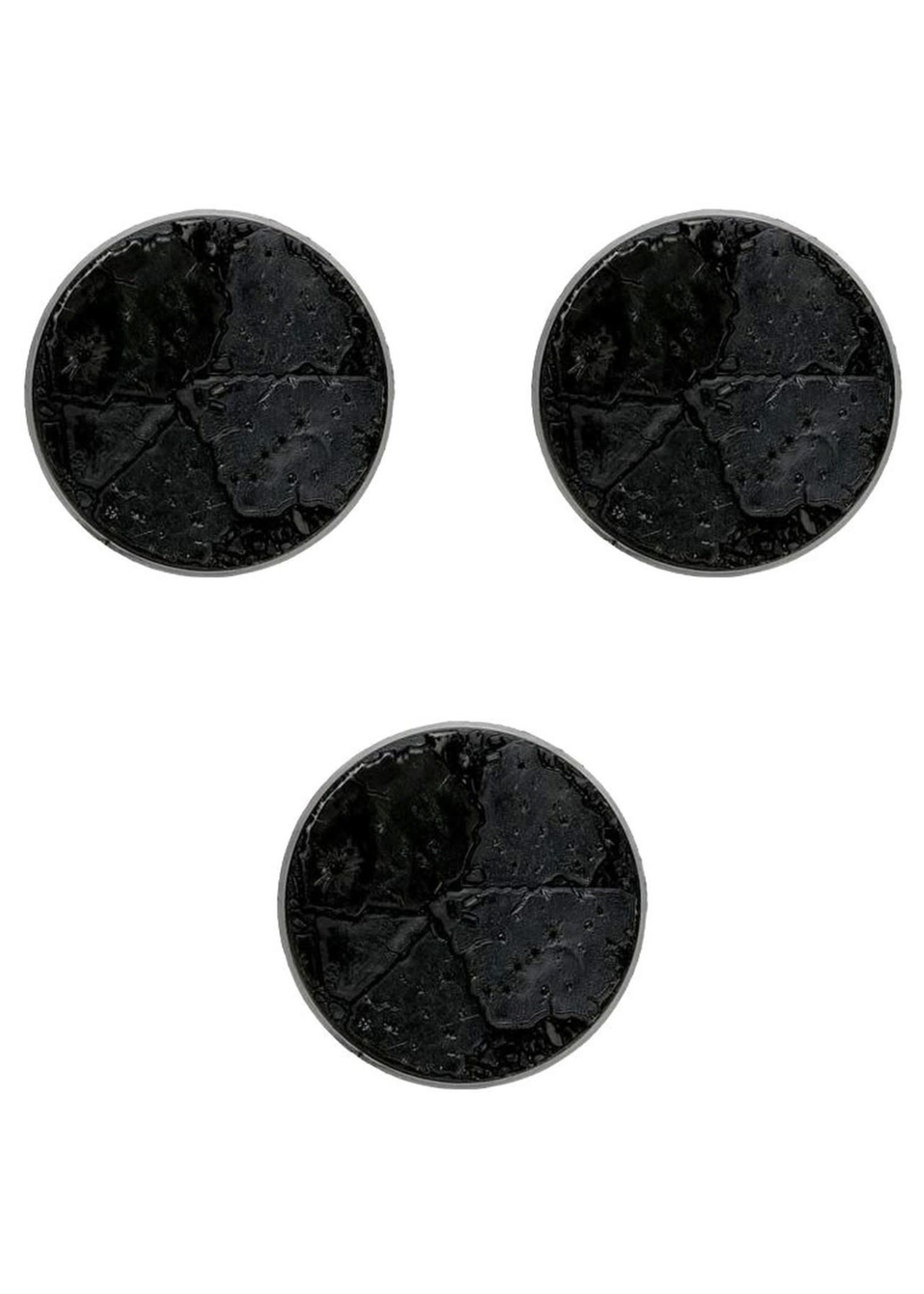 Games Workshop Citadel 60mm round textured dreadnought bases (3)