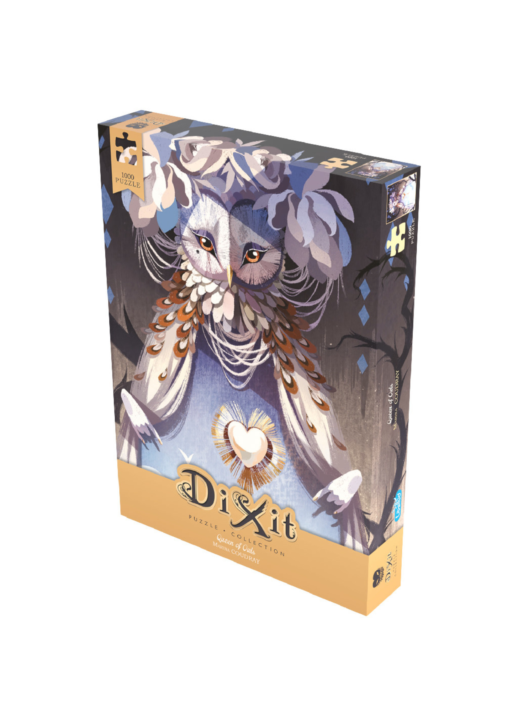 Libellud 1000 pc puzzle: Dixit: Queen of Owls