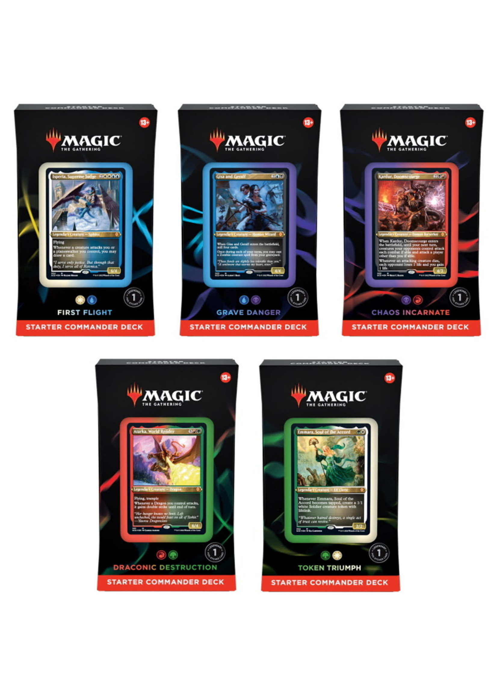 Wizards of the Coast MtG Commander Starter Deck (2022) - Draconic Destruction