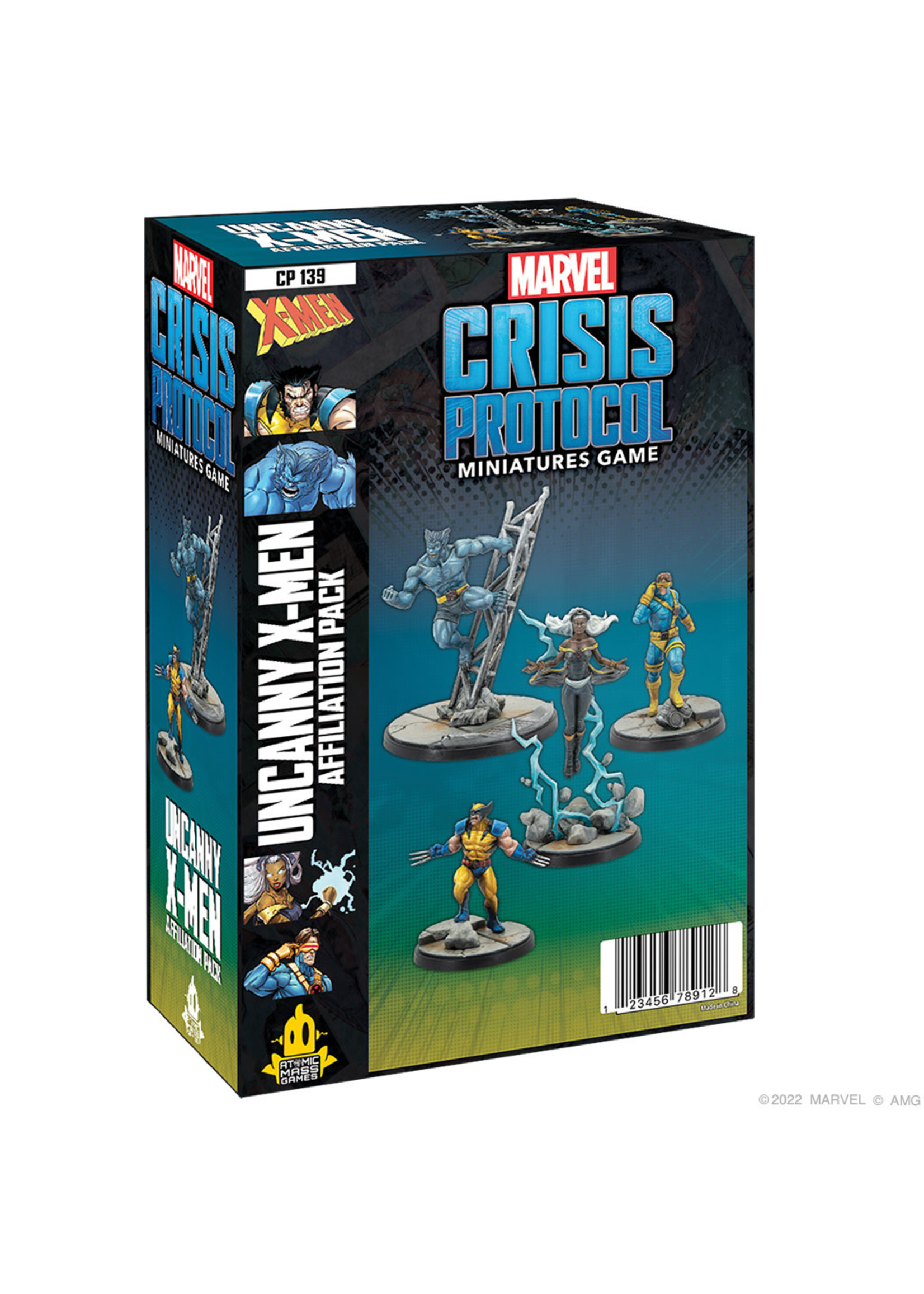 Atomic Mass Games Marvel: Crisis Protocol - Uncanny X-Men Affiliation Pack