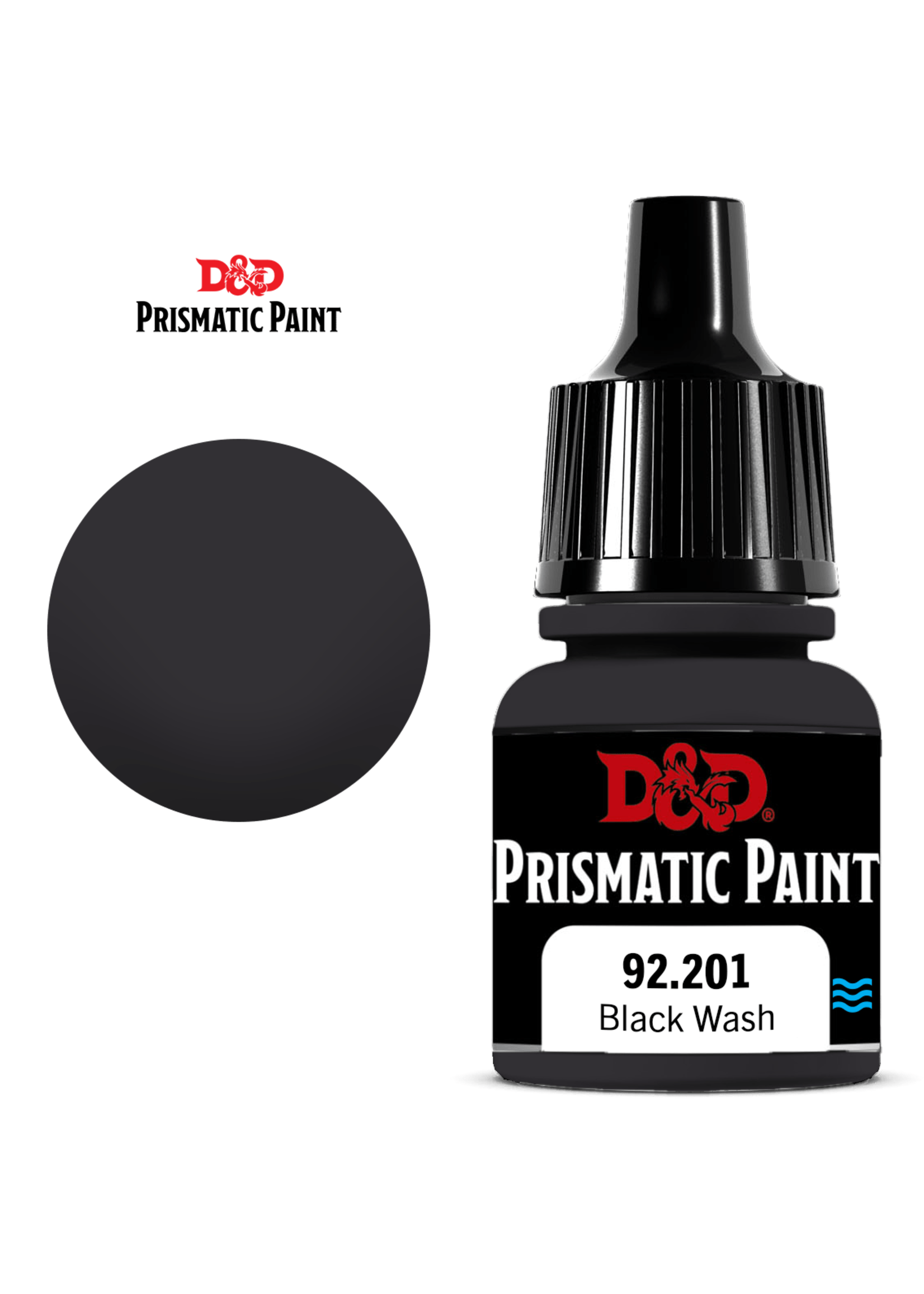 WizKids D&D Prismatic Paint: Black Wash 92.201